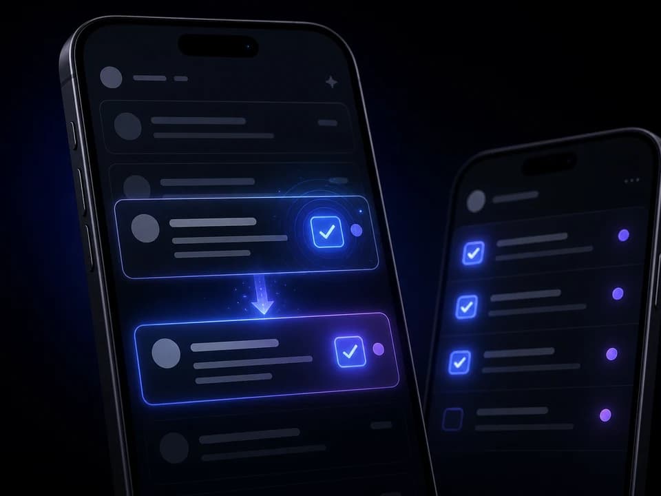 Tasks from email